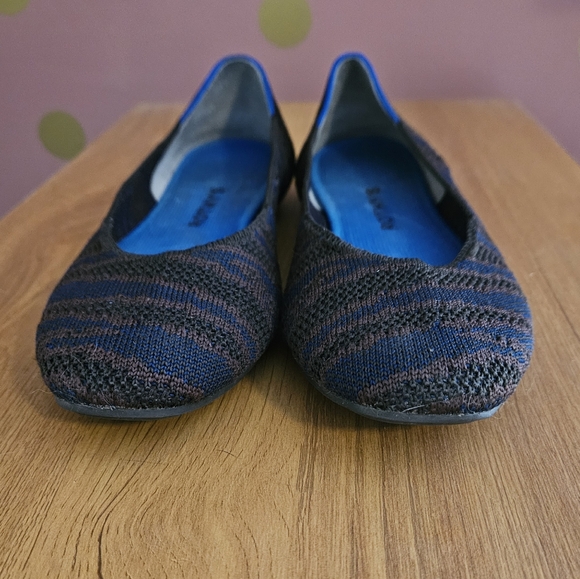 Rothy's Sapphire Zebra Square Toe - Picture 3 of 9